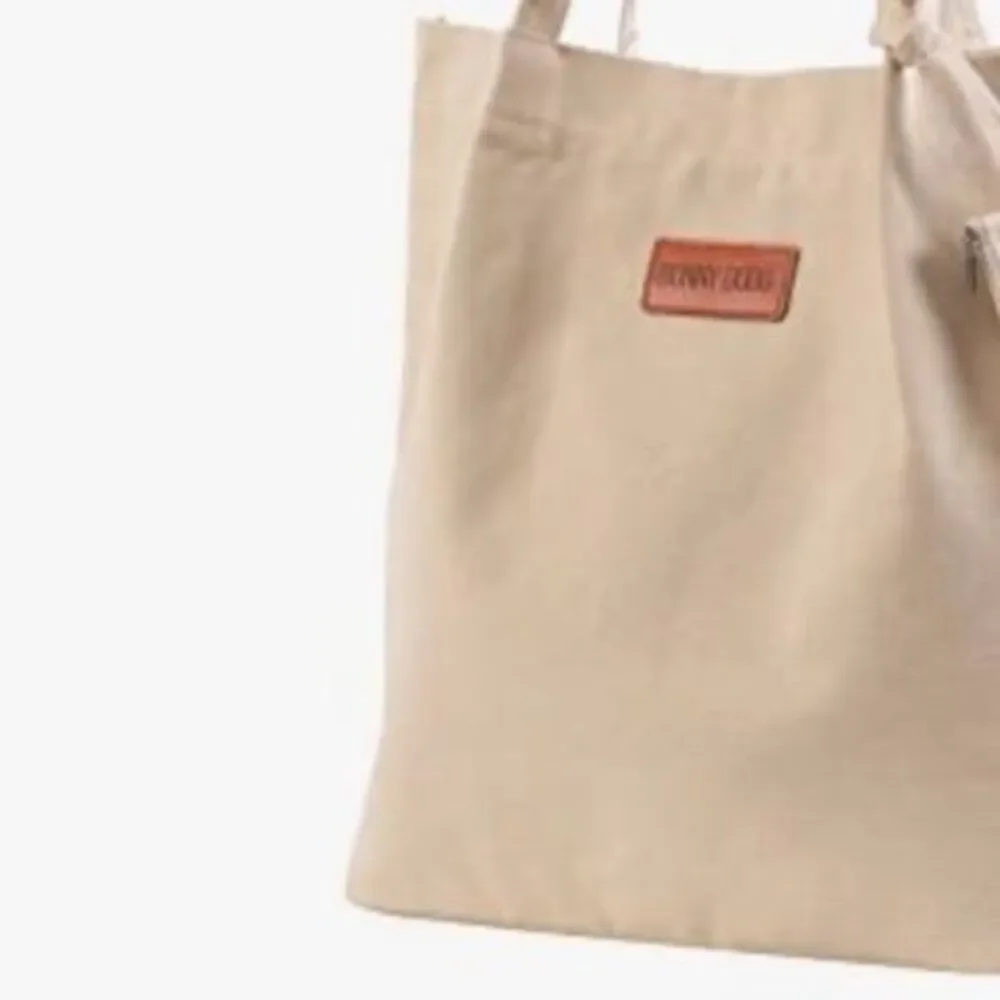 Bonny Dodo canvas tote bag NWOT multi pocket sturdy TSA approved
